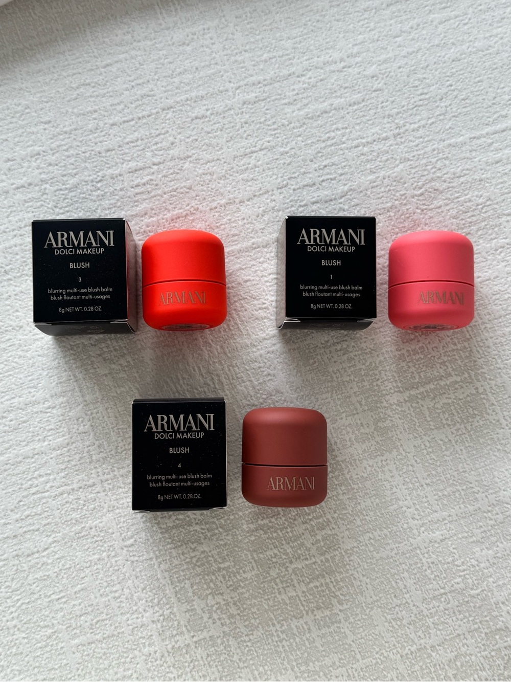 Armani Dolci Makeup Blurring Multi-Use Blush Balm Set